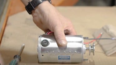 How to Install Brushes on an Autoclutch Motor