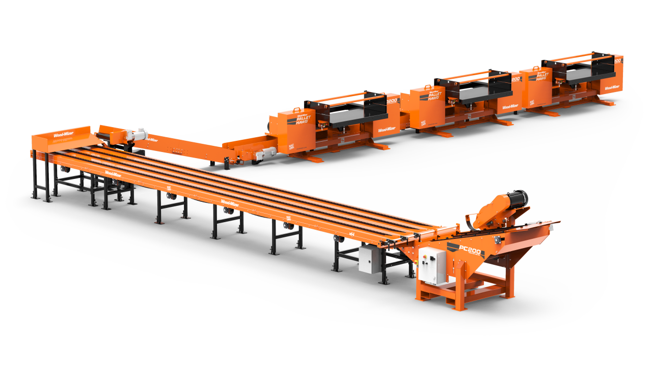 pallet recycling system