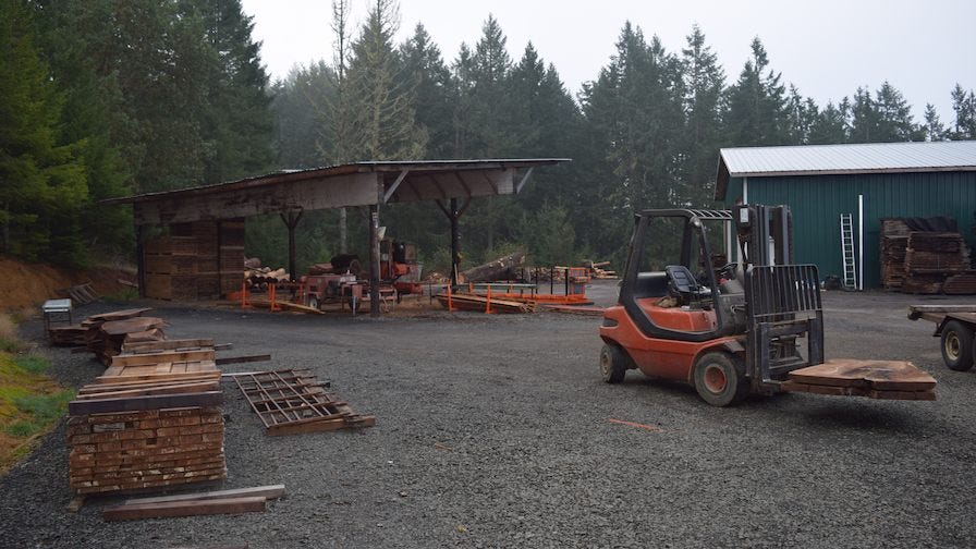 Curly Burly Sawmill Yard