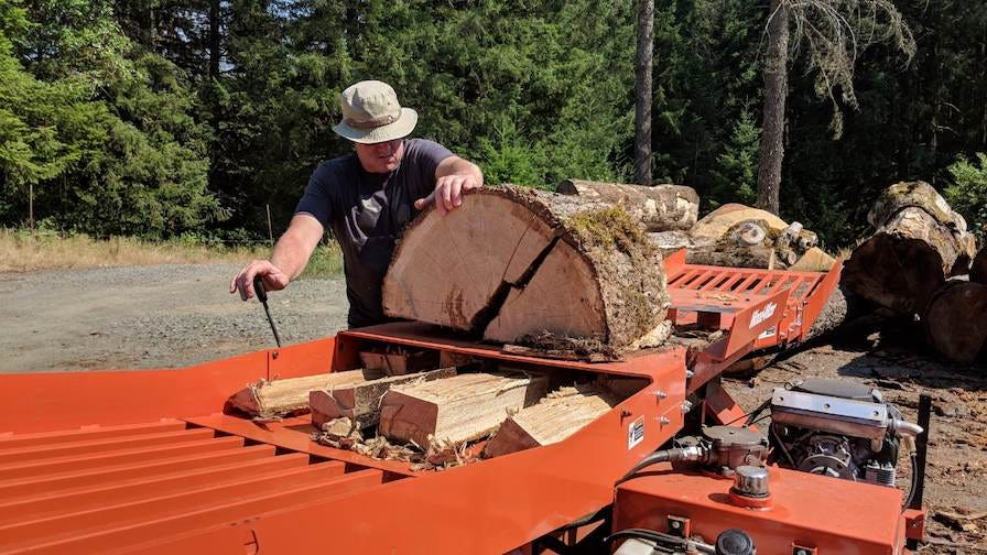 Clifford On the Log Splitter